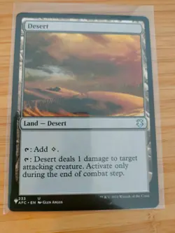 MTG Desert The List M/NM Free UK P&P - Image 1