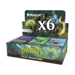 FAST SHIP Secrets of Strixhaven Play Booster Box Case (6 Booster Boxes) Sealed - Image 2
