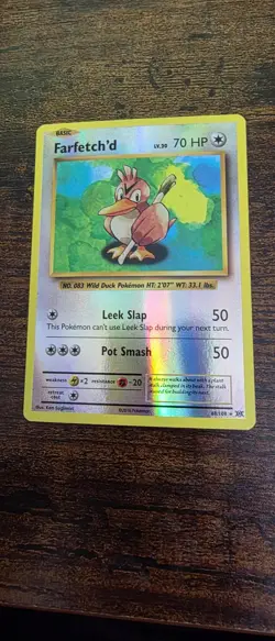 Farfetch'd 68/108 Rare Evolutions Pokemon Reverse Holo Near Mint - Image 1