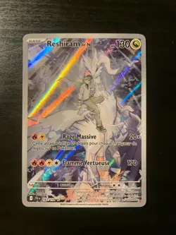 Carte Pokemon : Reshiram de N 167/159 Aventures Ensemble Francaise - Image 1