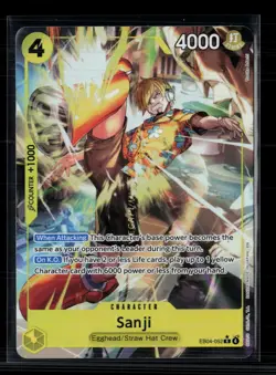 One Piece Sanji (Alternate Art) Adventure on Kami's Island R • EB04-052 Foil - Image 1