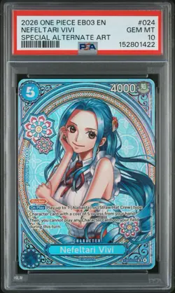 NEFELTARI VIVI SPECIAL EB03-EXTRA BOOSTER -ONE PIECE HEROINES EDITION #024 - Image 1