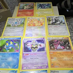 Pokemon TCG 11-Card Lot Victini Gligar Klang Minccino Aggron - Image 4