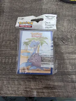 Pokemon TCG Ultra Pro Gallery Seaside Lapras Card Protector Sleeves 65 Count New - Image 1
