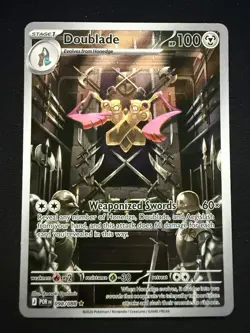 Doublade 098/088 Illustration Rare Perfect Order Pokemon TCG Holo NM Card - Image 1
