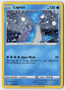 Lapras - SWSH051 Holofoil SWSH: Sword & Shield Promo Cards NM Promo - Image 1