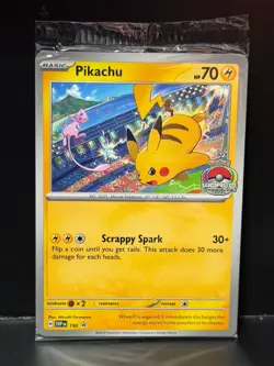 Pikachu - 190 SEALED Normal SV: Scarlet & Violet Promo Cards NM Promo - Image 1