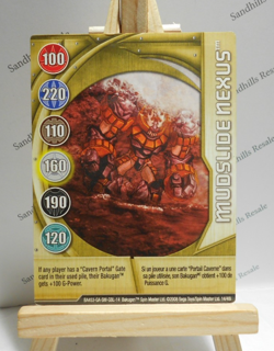 Bakugan Card - Mudslide Nexus - Copper Gate Card - BA453 - 14/48i - 2008 - Image 1