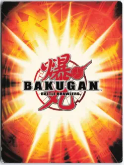 Bakugan PRISMATIC MAGNIFIER Red Ability Card 2008 BA402-AB-SM-GBL-07 7/8f - Image 2