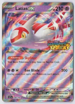 Latias ex (Surging Sparks) 076/191 Holofoil Miscellaneous Cards & Products - Image 1