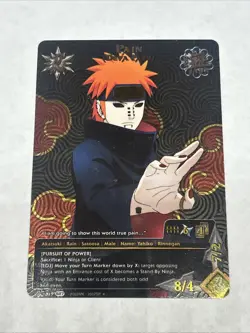 Pain (Deva Path) Ninja Card 1619 Naruto CCG English Naruto Franchise - Image 1