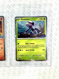 Delphox 013/086 Genesect 008/094 Best Buy Stamped Promo Sealed Pokemon Card - Image 3