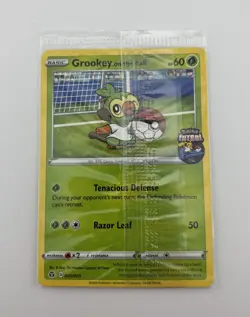 Pokemon TCG - Grookey On The Ball 003/005 Futsal Card Promo - New & Sealed - Image 3