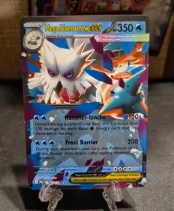 Mega Abomasnow EX 036/132 Full Art NM/M Mega Evolution Pokemon Card - Image 1