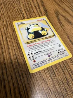 Snorlax 2nd Edition Non Holo 30/130 Near Mint With 4 Bonus Cards - Image 2