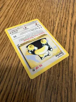 Snorlax 2nd Edition Non Holo 30/130 Near Mint With 4 Bonus Cards - Image 3