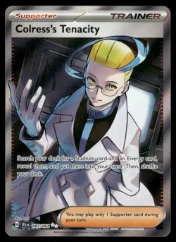 Pokemon Cards Colress's Tenacity 087/064 Shrouded Fable Ultra Rare NM - Image 1