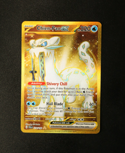 Pokemon Card TCG - Chien-Pao EX 274/193 - Paldea Evolved - Hyper Rare - NM ⭐ - Image 1