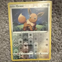 Pokemon TCG Eevee Card Lot 130/185 Sword & Shield x3 - Image 3
