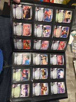 Dragon Ball Z DBZ Ccg TCG Saiyan Saga Complete Non-foil Set ( 218 Cards) Mixed - Image 3