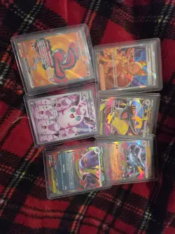 Pokemon TCG Card Lot Holo Full Art Gengar Sylveon... - Image 4