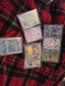 Pokemon TCG Card Lot Holo Full Art Gengar Sylveon... - Image 5