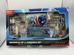 Pokemon Trading Card Game Greninja ex and Kingdra ex Special Collection Box - Image 1