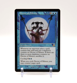 🔵 Decree of Silence - Scourge (2003) - Lightly Played - Image 1
