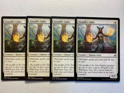 MTG 4x Kinjalli's Caller # 18 Ixalan Pauper Modern Magic the Gathering x4 NM - Image 1
