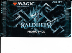 Magic the Gathering Kaldheim Promo Pack Factory Sealed - Image 1