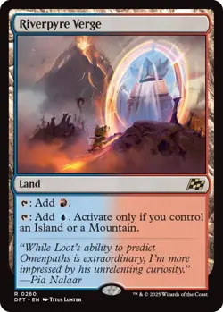 Riverpyre Verge x1 MTG Magic the Gathering - Aetherdrift - Image 1