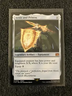 Magic The Gathering MTG - Aettir and Priwen - FIN - Image 1