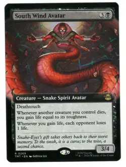MTG South Wind Avatar Extended Art Teenage Mutant Ninja Magic The Gathering - Image 1