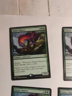 4 X Ripjaw Raptor 253 - NM - The Lost Caverns of Ixalan Commander - MTG - Image 2