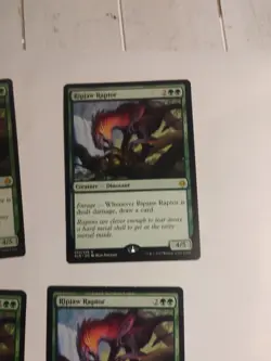 4 X Ripjaw Raptor 253 - NM - The Lost Caverns of Ixalan Commander - MTG - Image 3