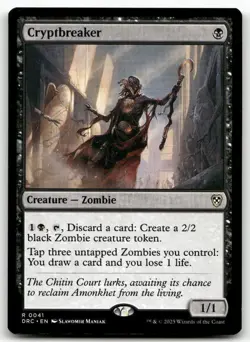 Cryptbreaker #41 MTG Aetherdrift NM X1 - Image 1