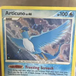 Pokemon Articuno 1/100 Majestic Dawn Holo Rare Basic 100 HP English 2006 - Image 2