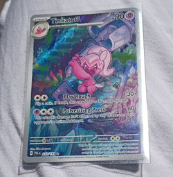 Pokemon Tinkatuff 217/193 SV02 Paldea Evolved Illus Rare Holo FA - Image 1