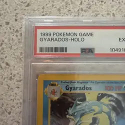 Pokemon TCG - Gyarados - Base Set Holo - Rare Card - 6/102 PSA 6 - Image 2