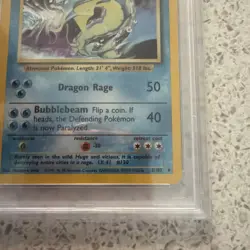 Pokemon TCG - Gyarados - Base Set Holo - Rare Card - 6/102 PSA 6 - Image 4