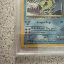 Pokemon TCG - Gyarados - Base Set Holo - Rare Card - 6/102 PSA 6 - Image 5