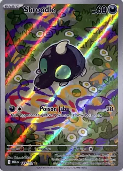 Pokemon TCG Shroodle 149/132 Mega Evolution - Image 1