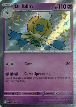 Pokemon TCG Drifblim 156/091 Paldean Fates - Image 1