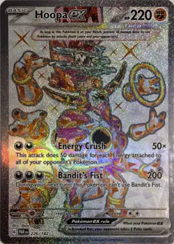 Pokemon TCG Hoopa ex 226/182 Paradox Rift - Image 1