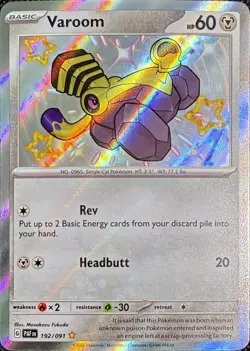 Pokemon TCG Varoom 192/091 Paldean Fates - Image 1