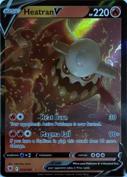 Pokemon TCG Heatran V 025/189 Holofoil SWSH10: Astral Radiance - Image 1