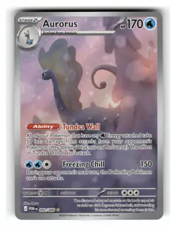 Aurorus 092/088 Holo Illustration Rare Perfect Order Pokemon Near Mint - Image 1