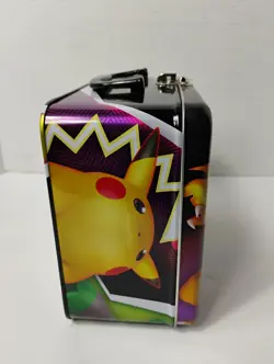 Pokemon TCG Charizard Collectors Treasure Chest Lunch Box . - Image 2