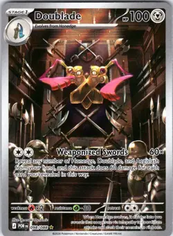Doublade 098/088 Holo Illustration Rare Perfect Order Pokemon Near Mint - Image 1