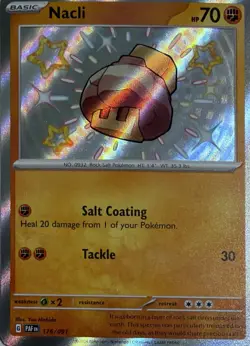Pokemon TCG Nacli 176/091 Paldean Fates - Image 1